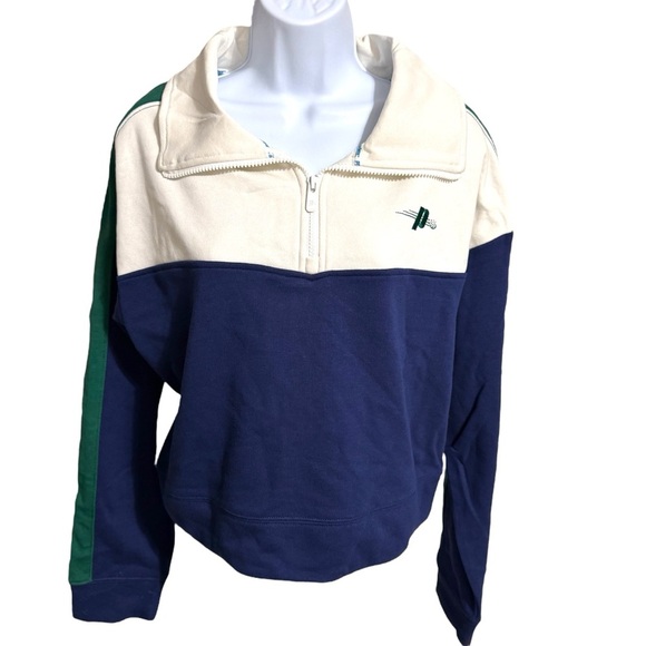 NWT Prince Pickleball French terry 1/4 Zip Pullover Sweatshirt Size XL - Picture 2 of 5
